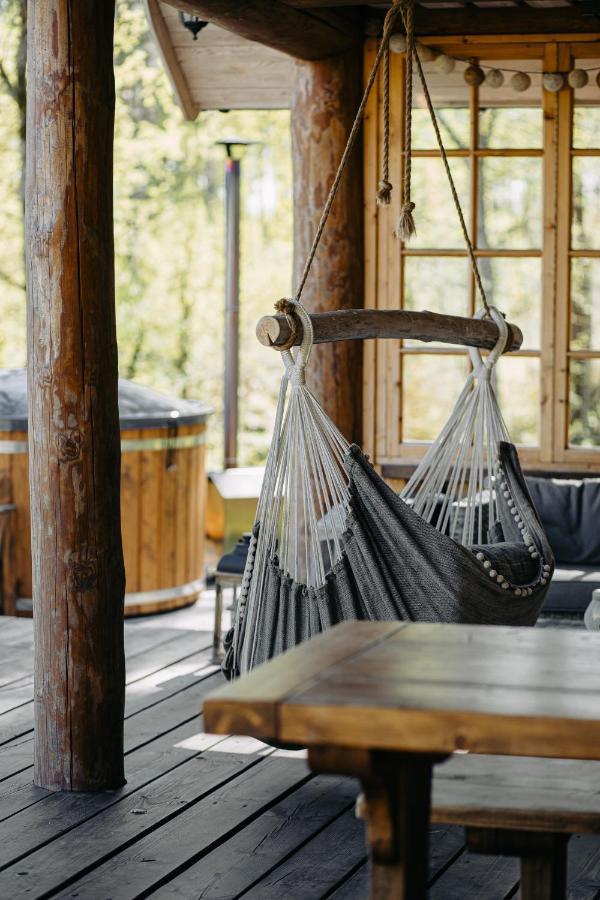 "Gaujmale" Sauna House In Nature Laukbeitini Exterior foto